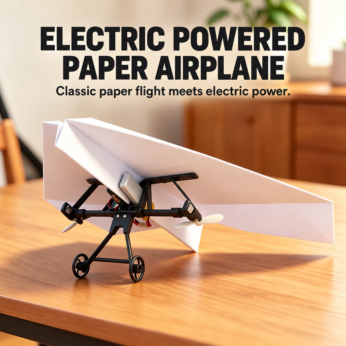 RC PAPER AIRPLANE KIT